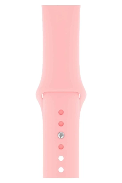 Pazariz Apple Watch Uyumlu3 4 5 6 7 8 S 38 40 41mm Kordon Kayış Klasik Kaliteli Silikon Kordon ürün görseli 1