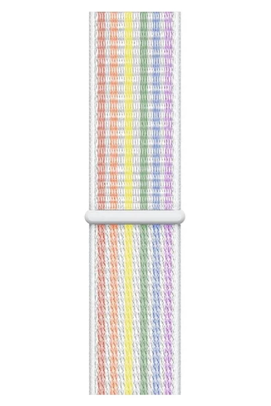 Pazariz Apple Watch Uyumlu1-2-3-4-5-6-se-7 Serisi 42mm - 44mm - 45mm Spor Kumaş Kordon