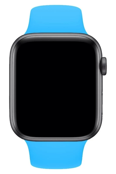 Pazariz Apple Watch Uyumlukordon 1 2 3 4 5 6 7 Se 42 Mm/44 Mm/45mm Silikon Kordon Kayış - Resim 2