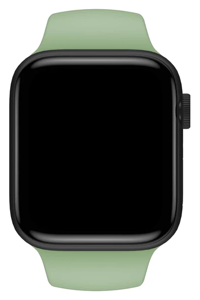 Pazariz Apple Watch Uyumlukordon 1 2 3 4 5 6 7 Se 42 Mm/44 Mm/45mm Silikon Kordon Kayış - Resim 2