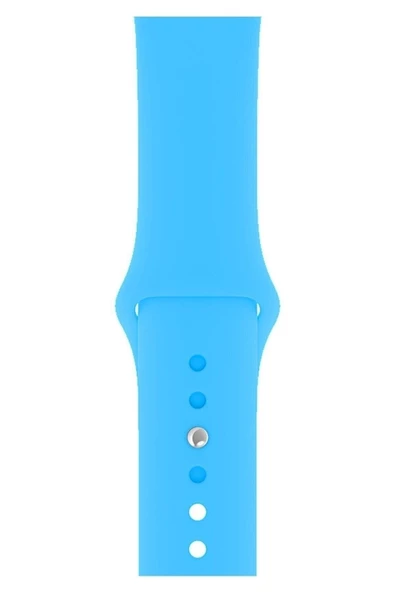 Pazariz Apple Watch Uyumlu3 4 5 6 7 8 Se 38 40 41mm Kordon Kayış Klasik Silikon Uyumlu ürün görseli 1