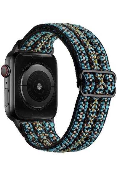 Pazariz Apple Watch Uyumluband (38-40-41 Mm) Ayarlanair Tokalı Esnek Rahat Şık Kordon ürün görseli 1