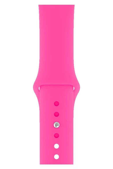 Pazariz Apple Watch Uyumlu42mm Yüksek Kalite Spor Klasik Silikon Kordon Kayış ürün görseli 1