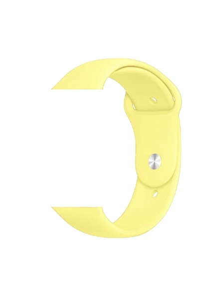 Pazariz Apple Watch Uyumlu42 Mm Silikon Ayarlanair Spor Rahat Klasik Kordon ürün görseli 1