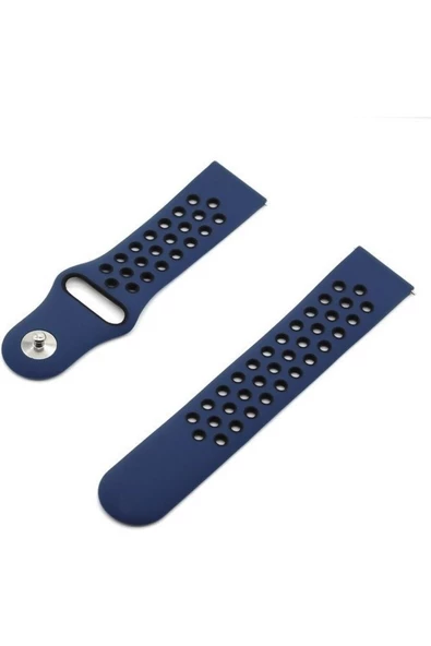 Pazariz Apple Watch Uyumlu42mm - 44mm - 45mm 1 2 3 4 5 6 Se 7 8 Için Delikli Spor Kordon Kayış ürün görseli 1