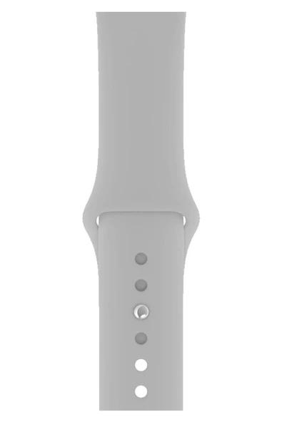 Pazariz Apple Watch Uyumlu3 4 5 6 7 8 Se 38 40 41mm Kordon Kayış Klasik Kaliteli Silikon ürün görseli 1