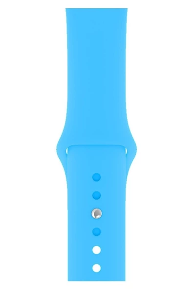 Pazariz Apple Watch Uyumlukordon 1 2 3 4 5 6 7 Se 38 Mm/40 Mm/41mm Silikon Kordon Kayış ürün görseli 1