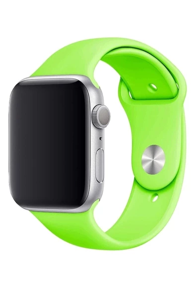 Pazariz Apple Watch Uyumlu42 / 44 / 45 Mm - 2 3 4 5 6 7 8 Se Silikon Kordon Kayış Band ürün görseli 1