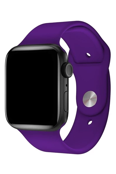 Pazariz Apple Watch Uyumlu42 / 44 / 45 Mm - 2 3 4 5 6 7 8 Se Silikon Kordon Kayış Band ürün görseli 1