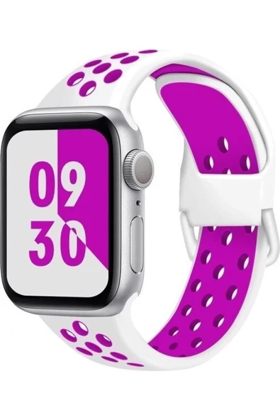 Pazariz Apple Watch Uyumlu38mm 40mm 41mm 1/2/3/4/5/6/se/7/8 Kordon Spor Kordon ürün görseli 1
