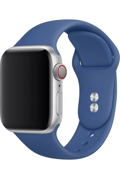 Pazariz Apple 8 Series Watch Uyumluultra 45 Mm Klasik Sililkon Kordon ürün görseli 1