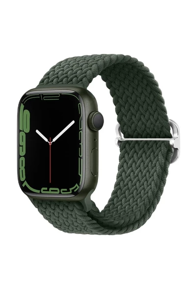 Pazariz Apple Watch Uyumlu3 4 5 6 7 8 41mm 40mm 38mm Braided Örgü Kordon ürün görseli