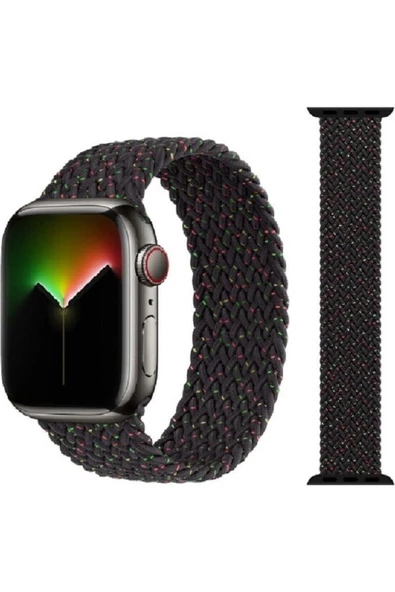 Pazariz Apple Watch Uyumlu38/40/41 Mm 5 6 Se 7 8 Esnek Örgü Kordon ürün görseli 1