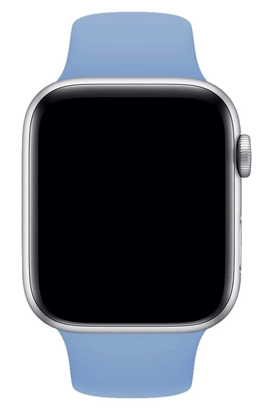 Pazariz Apple Watch Uyumlu3-4-5-6-7-8-se-42-44-45-49 Mm Kordon Kayış Klasik Kaliteli Silikon - 3