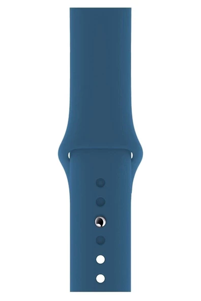 Pazariz Apple Watch Uyumlu3-4-5-6-7-8-se-42-44-45-49 Mm Kordon Kayış Klasik Kaliteli Silikon ürün görseli 1