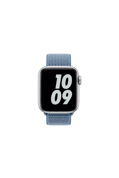 Pazariz Apple Watch Uyumlu3-4-5-6-7-8-sesi ( 38mm - 40mm-41mm ) Dokuma Yüksek Kalite Kordon - 2