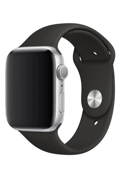 Pazariz Apple Watch Uyumlu3 4 5 6 7 8 Se 42 44 45mm Kaliteli Spor Klasik Slikon Kordon Kayış - Resim 2