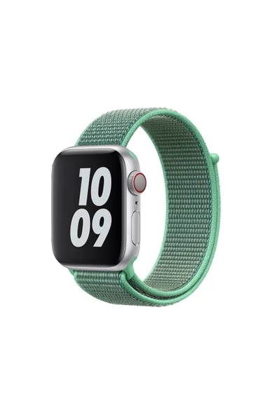 Pazariz Apple Watch Uyumlu3-4-5-6-7-8-sesi ( 38mm - 40mm-41mm ) Dokuma Yüksek Kalite Kordon ürün görseli 1