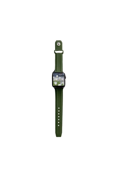 Pazariz Apple Watch Uyumlu3 4 5 6 7 8 38mm 40mm 41mm Silikon Kordon