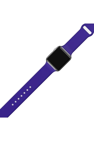 Pazariz Apple Watch Uyumlu2 3 4 5 6 7 8 38mm 40mm 41mm Silikon Kordon ürün görseli 1
