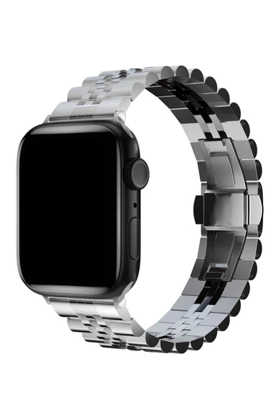 Pazariz Apple Watch Uyumlugs Dt Pro T500 Ultra 3 4 5 6 7 8 Se 42 44 45 49 Mm Kordon Kayış Çelik