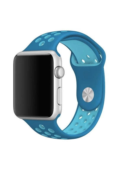 Pazariz Apple Watch Uyumlusilikon Delikli Kordon Kayış 42-44 Mm ürün görseli 1