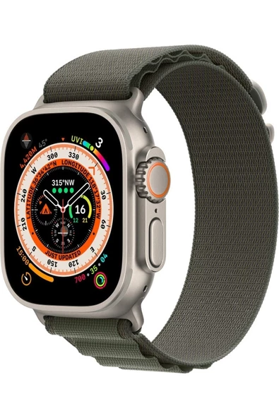 Pazariz Apple Watch Uyumlu8 45mm Kordon Yeşil - 3