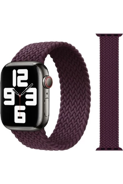 Pazariz Apple Watch Uyumlu38/40/41 Mm 5 6 Se 7 8 Esnek Örgü Kordon ürün görseli 1