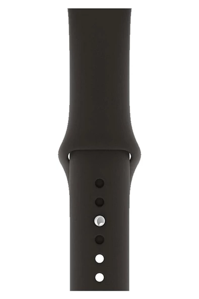 Pazariz Apple Watch Uyumlu3-4-5-6-7-8-se-42-44-45-49 Mm Kordon Kayış Klasik Kaliteli Silikon ürün görseli 1