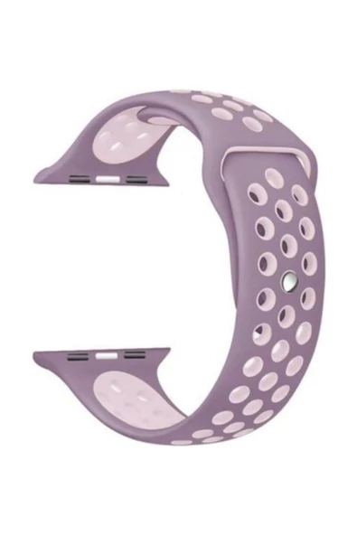 Pazariz Apple Watch Uyumlusilikon Delikli Kordon Kayış 42-44 Mm ürün görseli 1