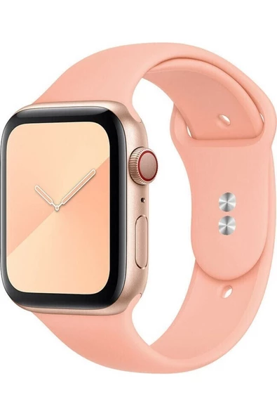 Pazariz Apple 8 Series Watch Uyumluultra 49 Mm Klasik Sililkon Kordon ürün görseli 1