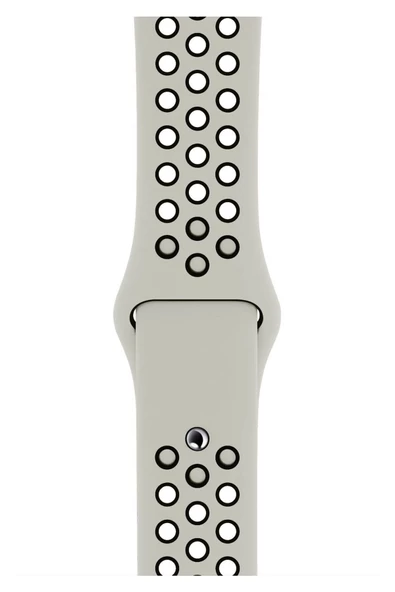 Pazariz Apple Watch Uyumlusilikon Delikli Kordon Kayış 42-44 Mm ürün görseli 1