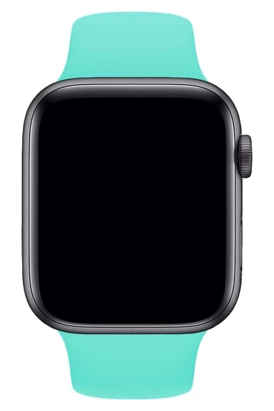 Pazariz Apple Watch Uyumlu3-4-5-6-7-8-se-42-44-45-49 Mm Kordon Kayış Klasik Kaliteli Silikon - Resim 3