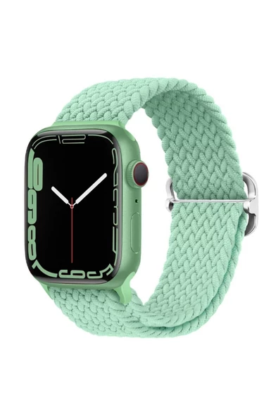 Pazariz Apple Watch Uyumlu3 4 5 6 7 8 41mm 40mm 38mm Braided Örgü Kordon ürün görseli 1
