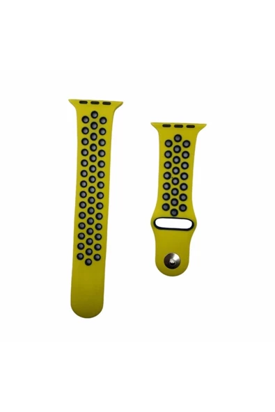 Pazariz Apple Watch Uyumlusilikon Delikli Kordon Kayış 42-44 Mm - Resim 2