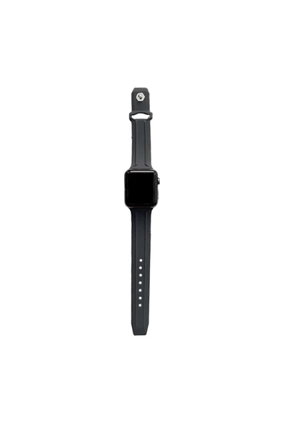 Pazariz Apple Watch Uyumlu3 4 5 6 7 8 38mm 40mm 41mm Silikon Kordon ürün görseli 1