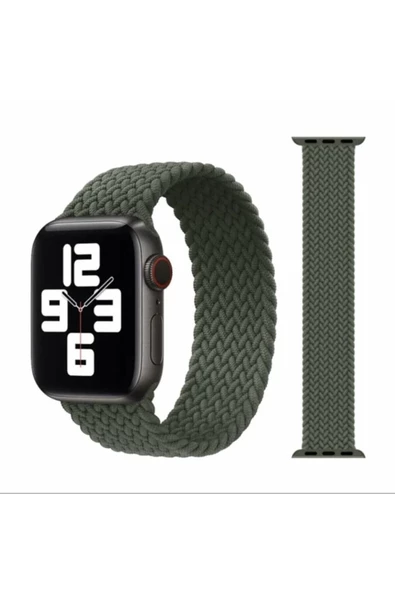 Pazariz Apple Watch Uyumlu38 / 40mm Örgülü Esnek Kordon