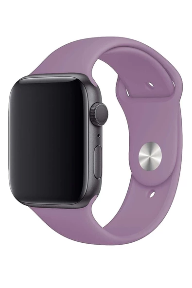 Pazariz Apple Watch Uyumlu3-4-5-6-7-8-se-42-44-45-49 Mm Kordon Kayış Klasik Kaliteli Silikon - Resim 2