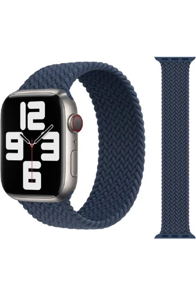 Pazariz Apple Watch Uyumlu42/44/45/49 Mm 6 7 8 Se Esnek Örgü Kordon ürün görseli 1