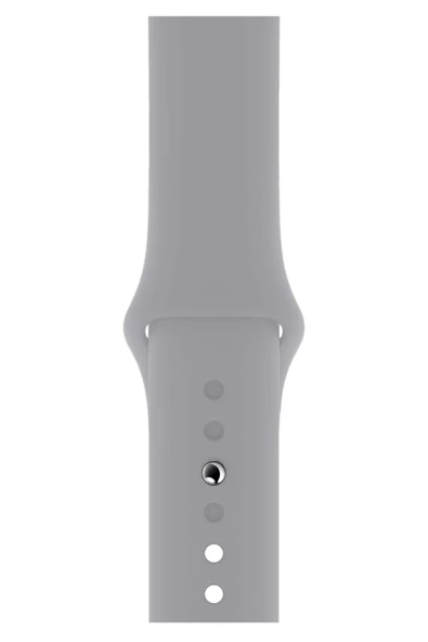 Pazariz Apple Watch Uyumlu3-4-5-6-7-8-se-42-44-45-49 Mm Kordon Kayış Klasik Kaliteli Silikon ürün görseli 1