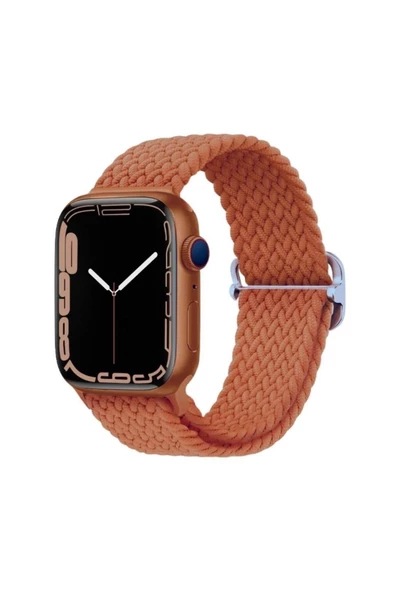 Pazariz Apple Watch Uyumlu3 4 5 6 7 8 41mm 40mm 38mm Braided Örgü Kordon ürün görseli 1