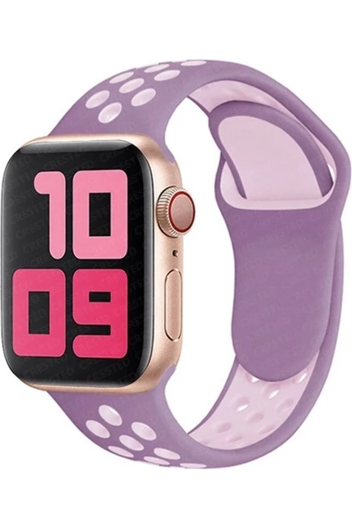 Pazariz Apple Watch Uyumlu38mm 40mm 41mm 1/2/3/4/5/6/se/7/8 Kordon Spor Kordon ürün görseli