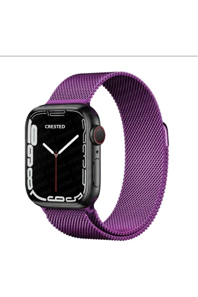 Pazariz Apple Watch Uyumlu38mm 40mm 41mm 1/2/3/4/5/6/se/7/8 Kordon Metal Kordon ürün görseli 1