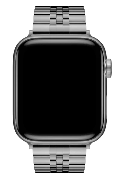 Pazariz Apple Watch Uyumlugs Dt Pro T500 Ultra 3 4 5 6 7 8 Se 42 44 45 49 Mm Kordon Kayış Çelik - Resim 3