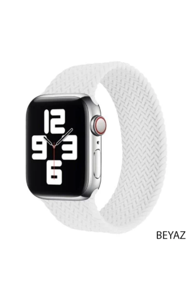 Pazariz Apple Watch Uyumlu3 4 5 6 7 8 Ultra 42 44 45mm Silikon Kordon ürün görseli 1