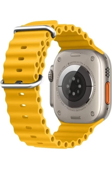 Pazariz Apple Watch Uyumlu42mm 44mm 45mm 49mm 1/2/3/4/5/6/se/7/8/ultra Kordon