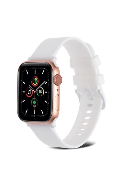 Pazariz Apple Watch Uyumlu3 4 5 6 7 8 38mm 40mm 41mm Silikon Kordon ürün görseli 1
