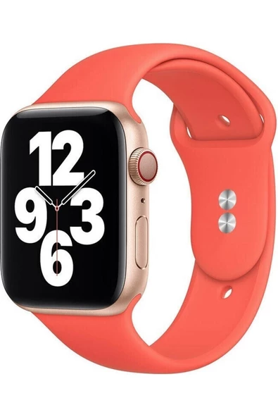 Pazariz Apple 8 Series Watch Uyumluultra 49 Mm Klasik Sililkon Kordon ürün görseli 1