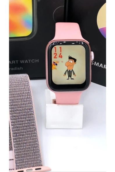 Pazariz G68l Smart Watch 6s  Uyumlu  Akıllı Saat Konuşma Özellikli Türkçe Menü Yan Tuşlar Aktif Uygulama ürün görseli 1