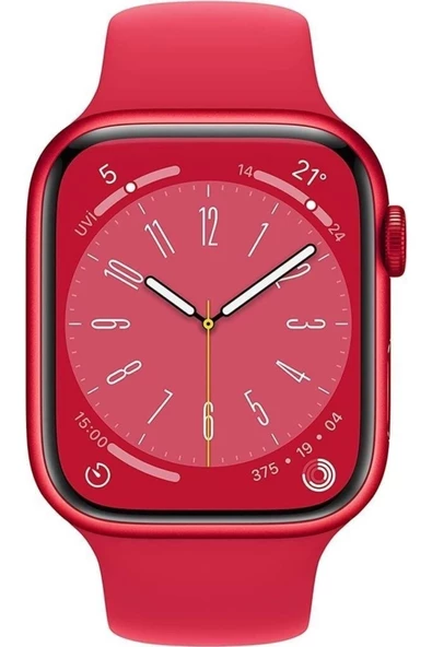 Pazariz Apple Watch Uyumlu8 Spor Kordon Watch Uyumlu41 Mm Silikon Spor Kordon - Resim 2